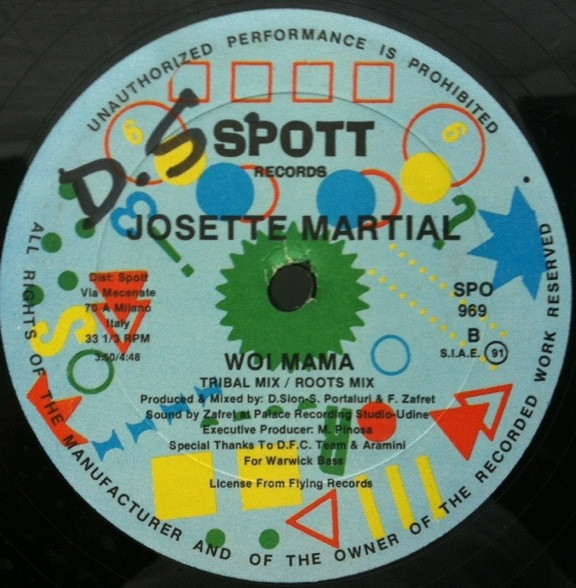 last ned album Josette Martial - Woi Mama