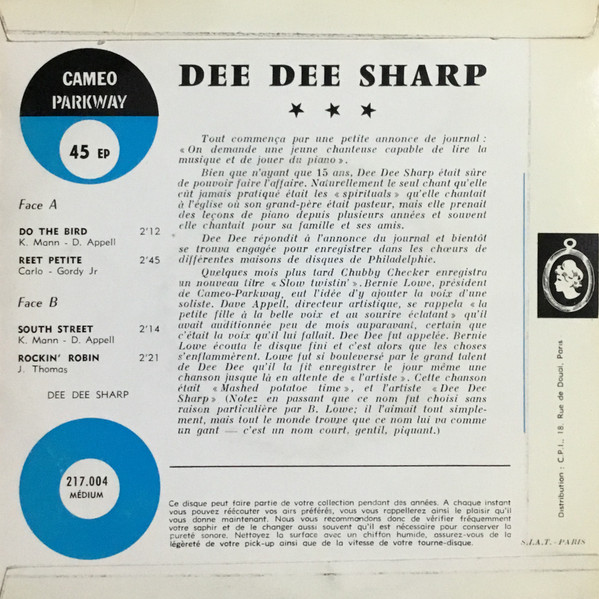 Album herunterladen Dee Dee Sharp - Do The Bird