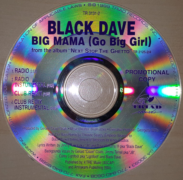 Black Dave - Big Mama | Releases | Discogs