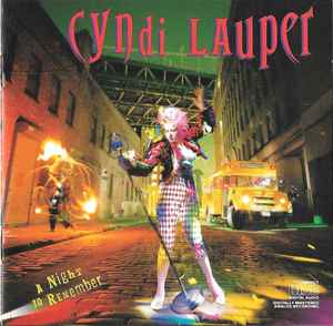 Cyndi Lauper - A Night To Remember album cover