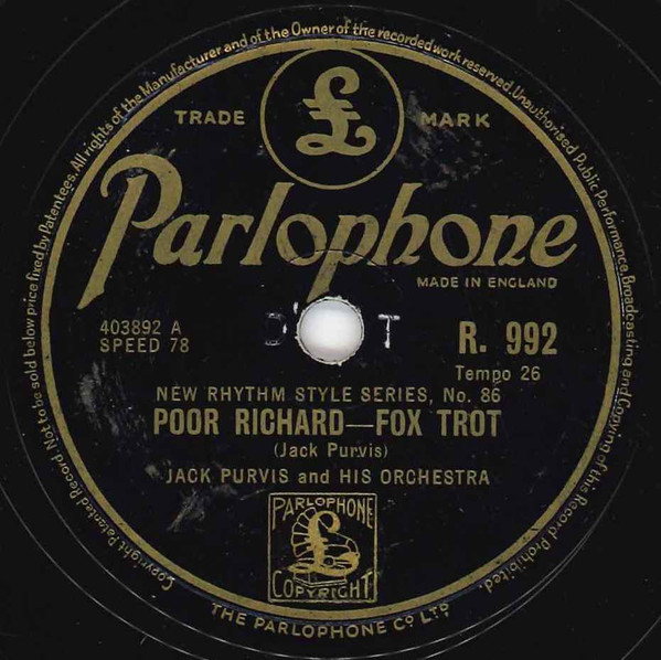télécharger l'album Louis Armstrong And His Orchestra Jack Purvis And His Orchestra - Ill Be Glad When Youre Dead You Rascal You Poor Richard