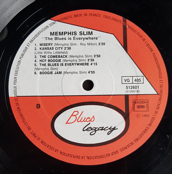 ladda ner album Memphis Slim - The Blues Is Everywhere