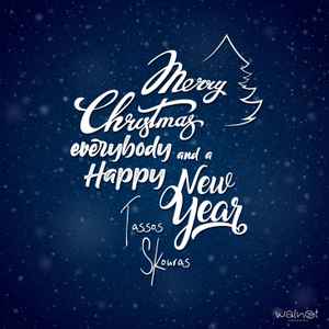 Τάσος Σκούρας - Merry Christmas Everybody And A Happy New Year album cover