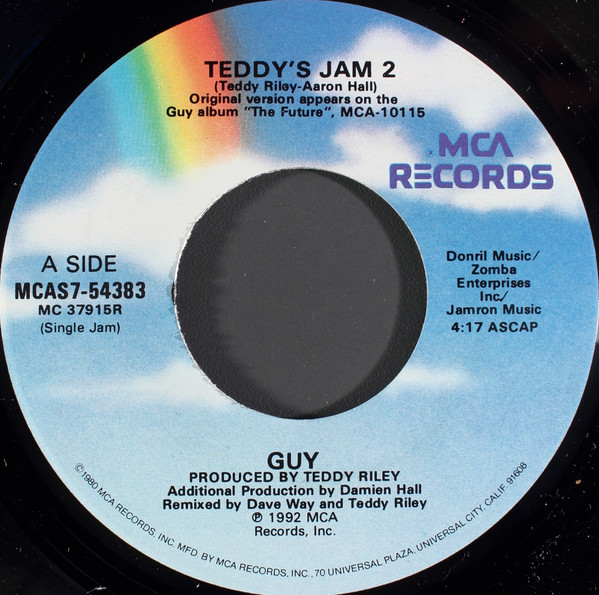 Guy – Teddy's Jam 2 (1990, Vinyl) - Discogs