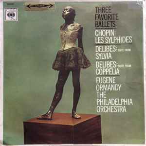 Frédéric Chopin - Three Favorite  Ballets album cover