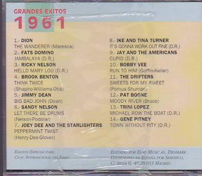 lataa albumi Various - Grandes Exitos 1961