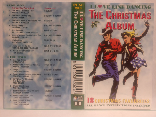 I Love Line Dancing - The Christmas Album (1997, Cassette) - Discogs