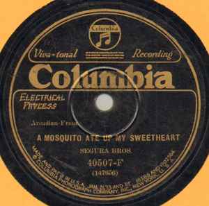 Segura Brothers - A Mosquito Ate Up My Sweetheart / New Iberia Polka album cover