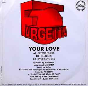 Fargetta - Your Love