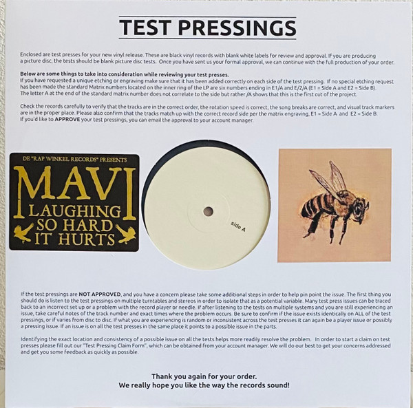 Mavi - Laughing So Hard, It Hurts | Releases | Discogs