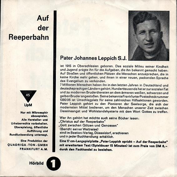 Album herunterladen Pater Leppich - Spricht