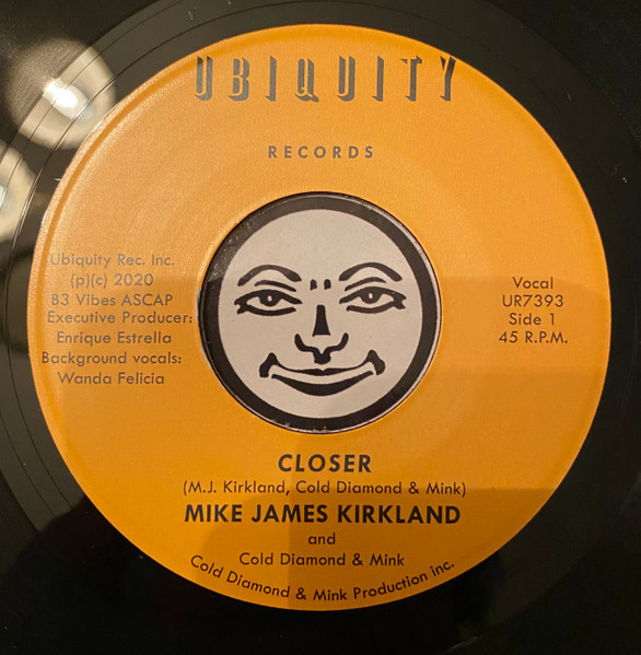 Mike James Kirkland and Cold Diamond & Mink – Closer (2020, Vinyl