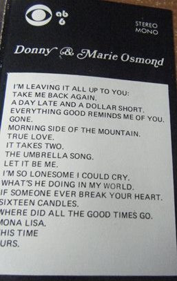 baixar álbum Donny & Marie Osmond - Donny Marie Osmond