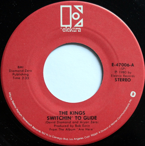 The Kings – Switchin' To Glide / This Beat Goes On (1980, Vinyl