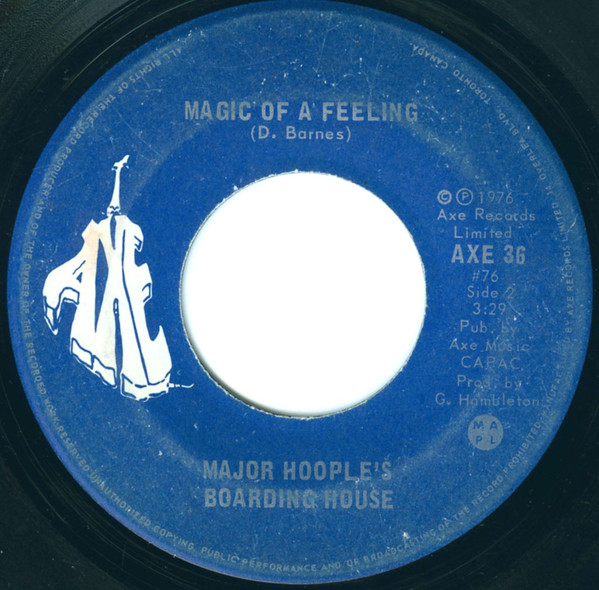 baixar álbum Major Hoople's Boarding House - I Got You On My Mind Magic Of A Feeling