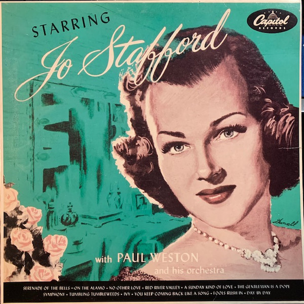 Jo Stafford With Paul Weston And His Orchestra - Starring Jo