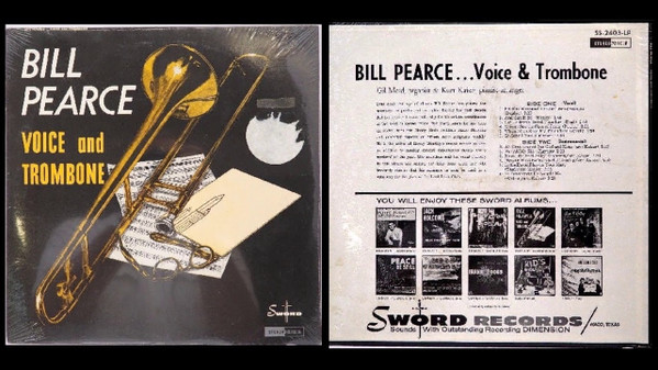 télécharger l'album Bill Pearce - Voice and Trombone