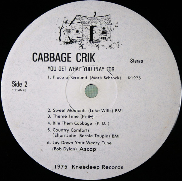 ladda ner album Cabbage Crik - You Get What You Play For