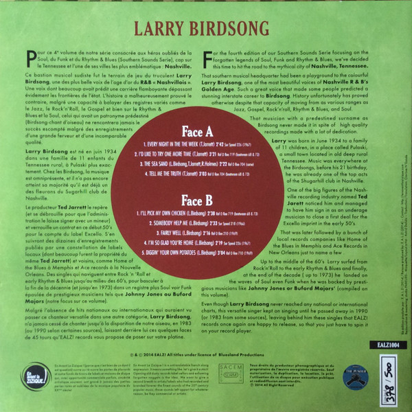 last ned album Larry Birdsong - An Introduction To Larry Birdsong