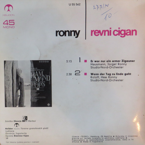 lataa albumi Ronny - Revni Cigan