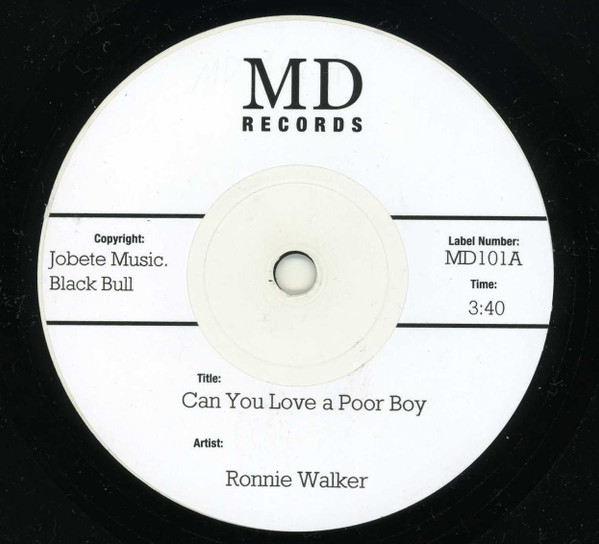 baixar álbum Ronnie Walker - Can You Love A Poor Boy