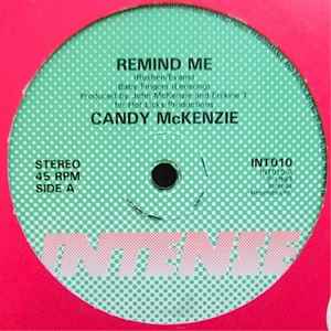 Candy McKenzie – Remind Me (1983, Vinyl) - Discogs