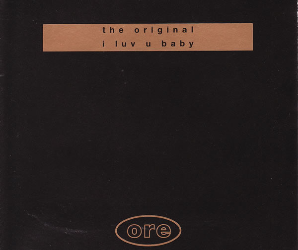 The Original - I Love You Baby | Releases | Discogs