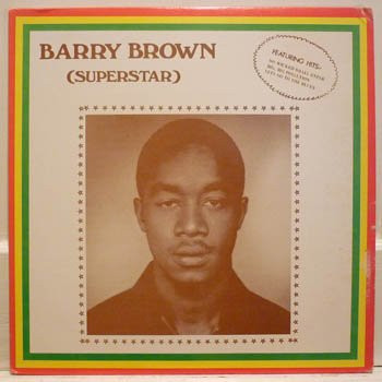 Barry Brown – Super Star (1979, Vinyl) - Discogs