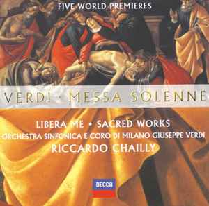Messa Solenne / Libera Me / Sacred Works (CD, Album, Stereo) for sale