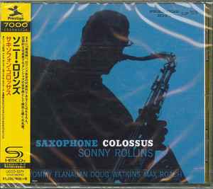 Sonny Rollins – Saxophone Colossus (2014, SHM, CD) - Discogs