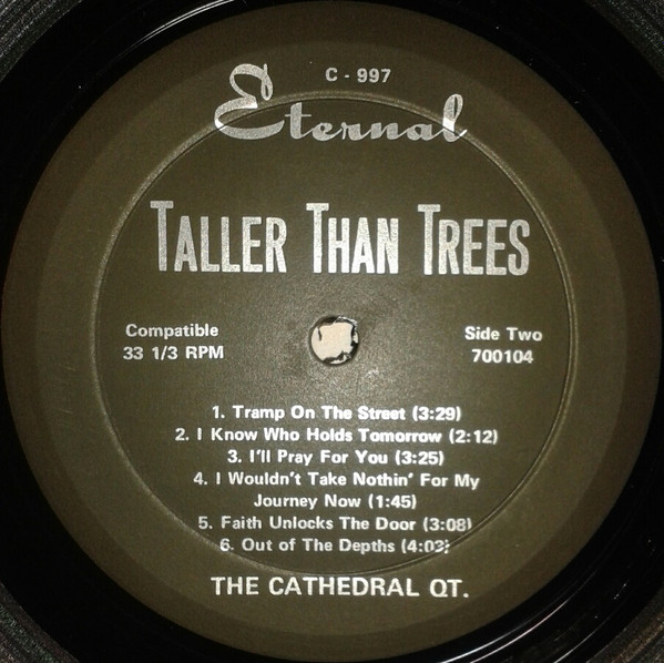 descargar álbum Cathedral Quartet - Taller Than Trees