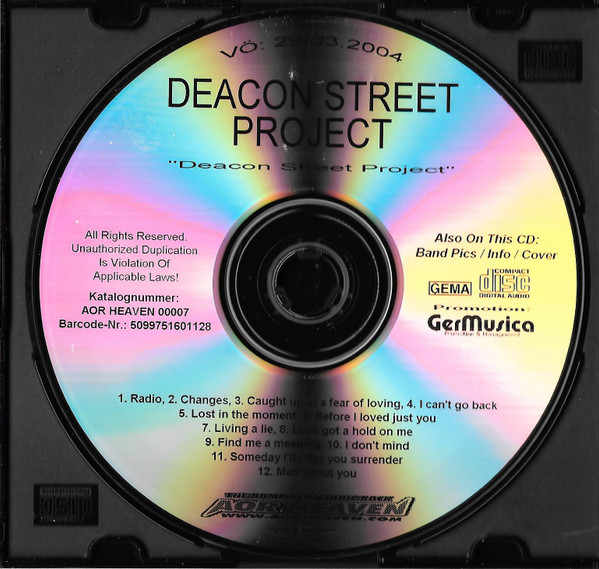 Deacon Street Project – Deacon Street Project (2004, CDr) - Discogs