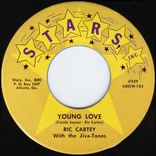 Ric Cartey With The Jiva-Tones – Young Love / Oooh-Eeee (1956