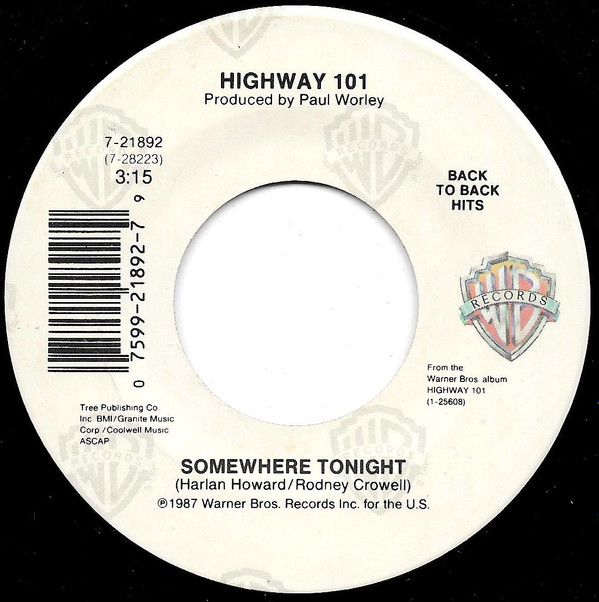 Album herunterladen Highway 101 - Somewhere Tonight Cry Cry Cry