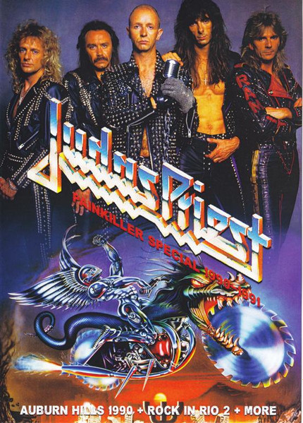 Judas Priest – Painkiller Special 1990-1991 (2013, DVDr) - Discogs
