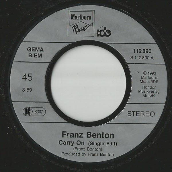 descargar álbum Franz Benton & Sarah Jane Morris - Carry On