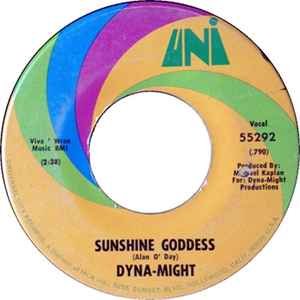 Dyna-Might - Sunshine Goddess / Message To My Brother album cover