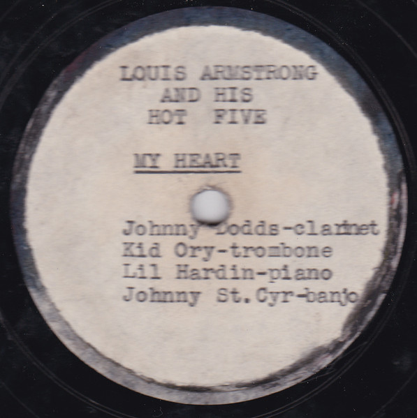 Louis Armstrong & His Hot Five – Cornet Shop Suey/ My Heart (1926