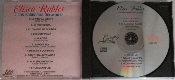 lataa albumi Eliseo Robles Y Los Barbaros Del Norte - Simplemente Eliseo