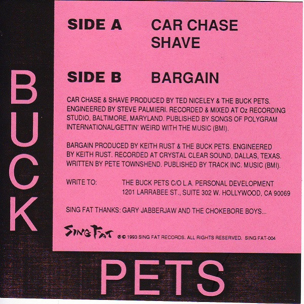 baixar álbum The Buck Pets - Car Chase