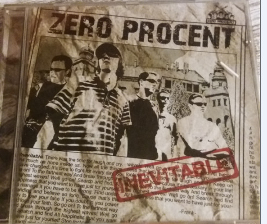 last ned album Zero Procent - Inevitable