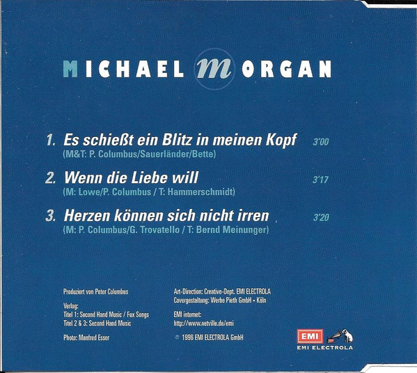 ladda ner album Michael Morgan - Es Schießt Ein Blitz In Meinen Kopf
