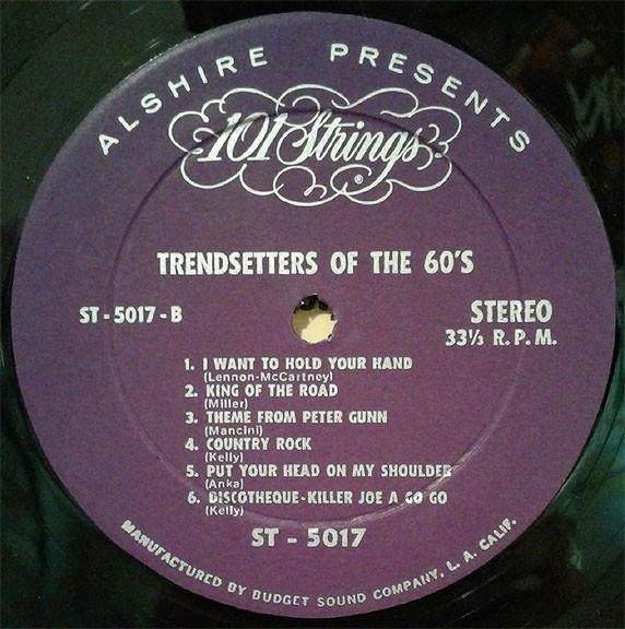 télécharger l'album 101 Strings - The Trendsetters Of The 60s