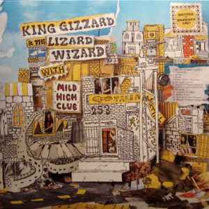 Promo Poster King Gizzard and the Lizard w/ Mild High Club 11 x 17 #