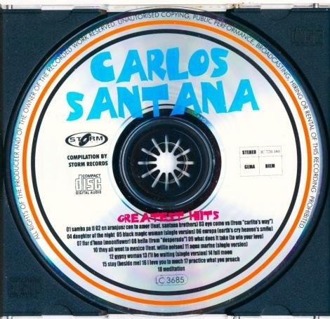 descargar álbum Santana - Greatest Hits 99