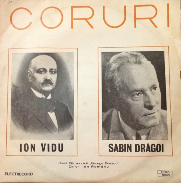 baixar álbum Ion Vidu Sabin Drăgoi - Coruri