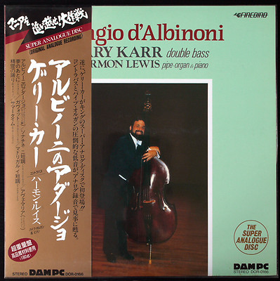 Gary Karr, Harmon Lewis – Adagio d'Albinoni (1981, Vinyl) - Discogs