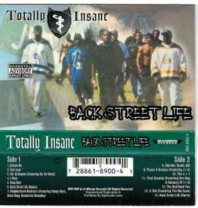 Totally Insane – Direct From The Backstreet (1992, Cassette) - Discogs