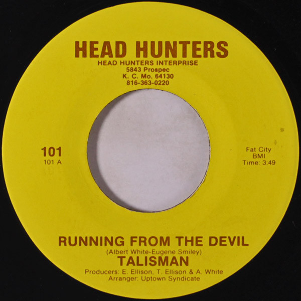 Talisman – Running From The Devil / Shady Side Of Town (Vinyl