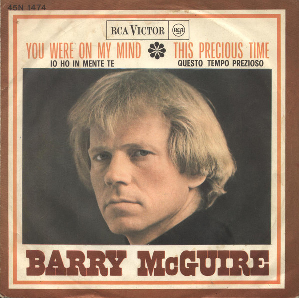ladda ner album Barry McGuire - You Were On My Mind Io Ho In Mente Te This Precious Time Questo Tempo Prezioso
